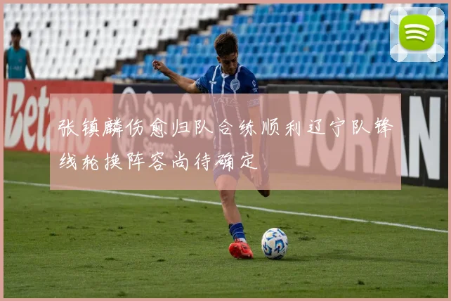 张镇麟伤愈归队合练顺利辽宁队锋线轮换阵容尚待确定